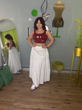 Cargar imagen en el visor de la galería, Cafe con Rop Top Burgundy
