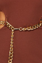 Cargar imagen en el visor de la galería, Cocoa Maxi With gold belt
